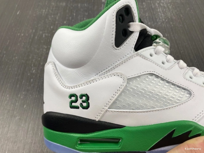 Kicktheory Jordan Green Lucky DD9336-103 Air 5 WMNS 0816